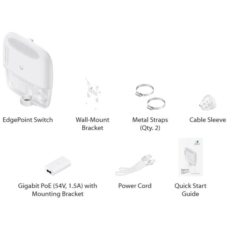 Ubiquiti EP-S16, EdgePoint WISP switch, 16x GLAN, 2x SFP/SFP+ 5