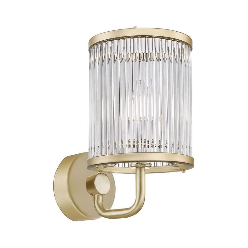 Zuma Line W0528-01F-V6AC - Nástenná lampa SERGIO 1xE14/60W/230V zlatá W0528-01F-V6AC 1