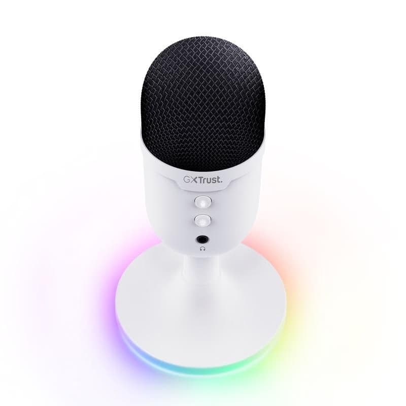 TRUST GXT234W YUNIX USB MICROPHONE WHITE 2