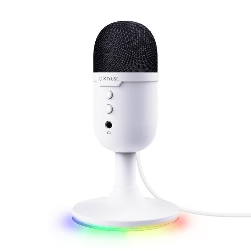 TRUST GXT234W YUNIX USB MICROPHONE WHITE 3