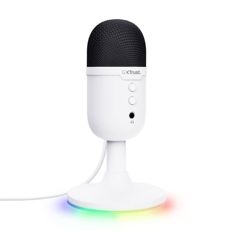 TRUST GXT234W YUNIX USB MICROPHONE WHITE 5