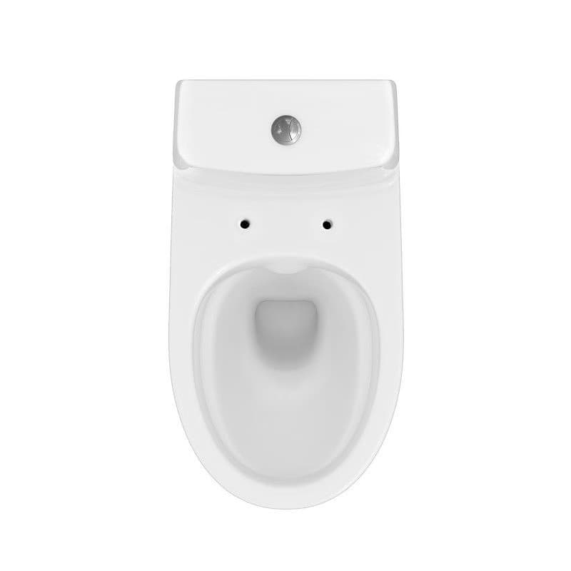 CERSANIT - WC KOMBI MODUO 43 cm 672 010 3/5 CLEAN ON, SEDADLO DUROPLAST-SOFT CLOSE K116-030 3
