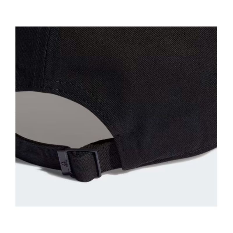 Detská šiltovka ADIDAS BBALL CAP COT BLACK WHITE Kids 4