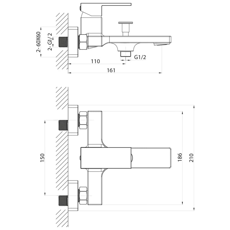 Sapho CUBE MIXCM010B 2