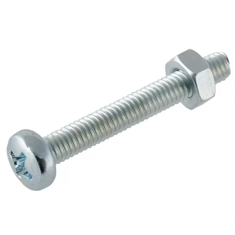 Skrutka s oblou hlavičkou pozink M3X16mm 1