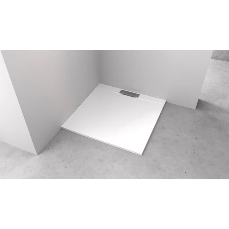 POLYSAN - KAZUKO sprchová vanička z liateho mramoru, 150x90cm, biela 40344 4