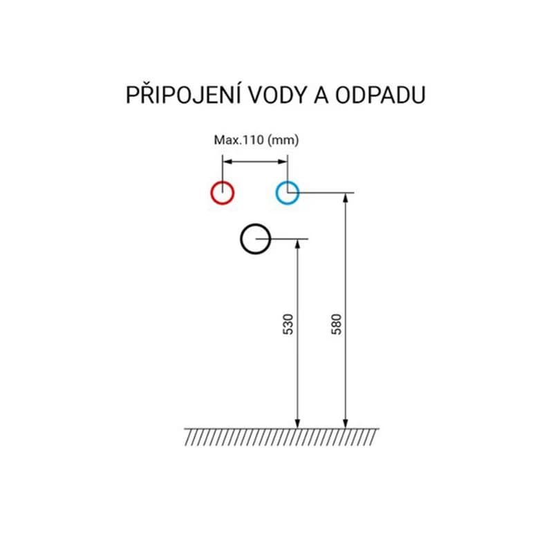 Mereo Bino, kúpeľňová skrinka s keramickým umývadlom 121 cm, biela CN663 6