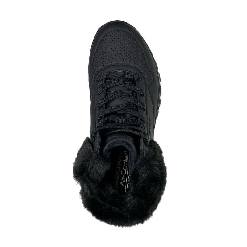 Dámske členkové zimné topánky SKECHERS Uno Rugged Fall Air W black 3