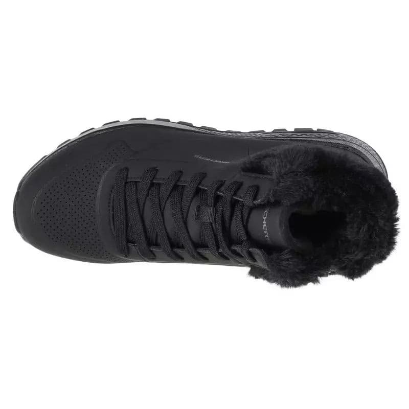 Dámske členkové zimné topánky SKECHERS Uno Rugged Fall Air W black 4