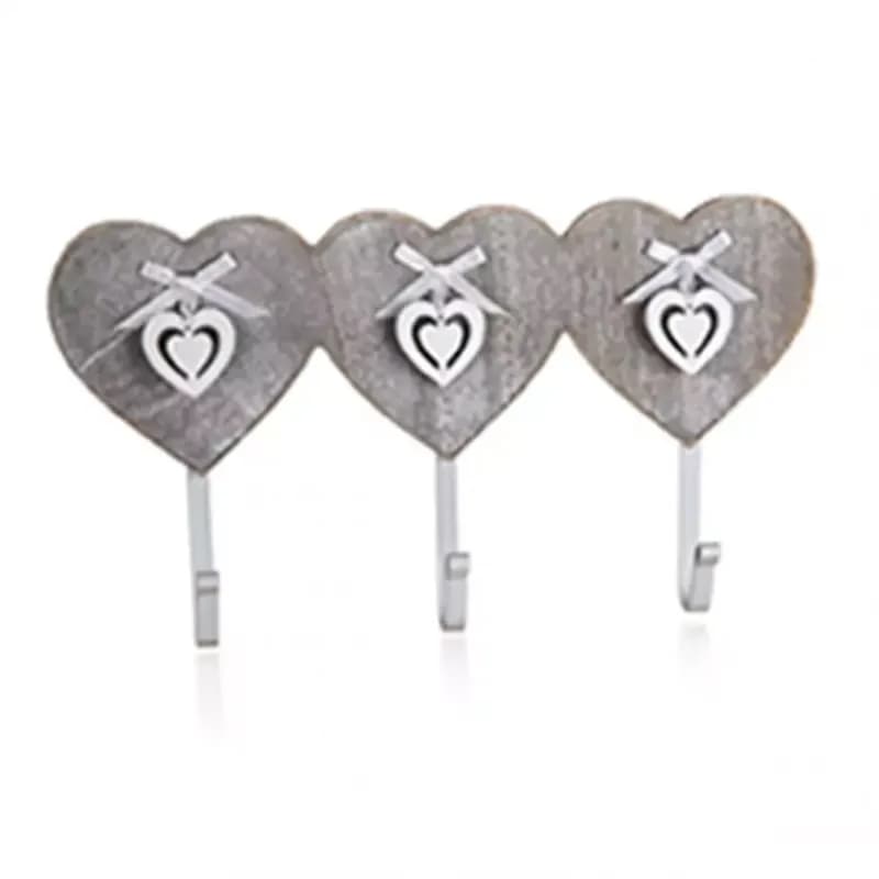 Vešiak 3 Háčiky Sculpture Heart 63917612 1