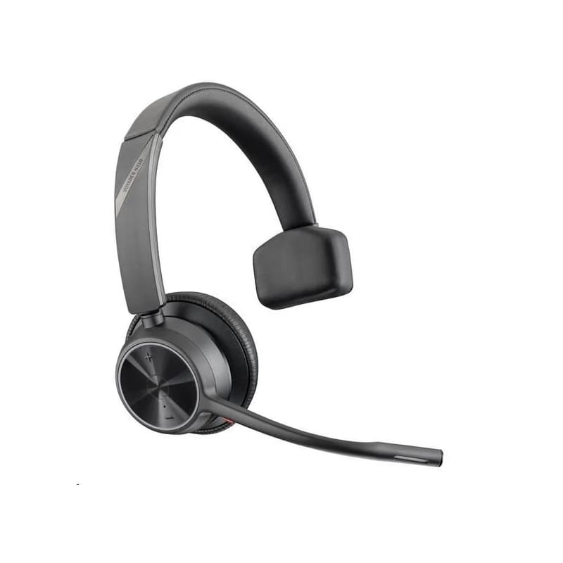Poly Voyager 4310 bezdrôtová náhlavná súprava, BT700 USB-A adaptér, mono, nabíjací stojan 2