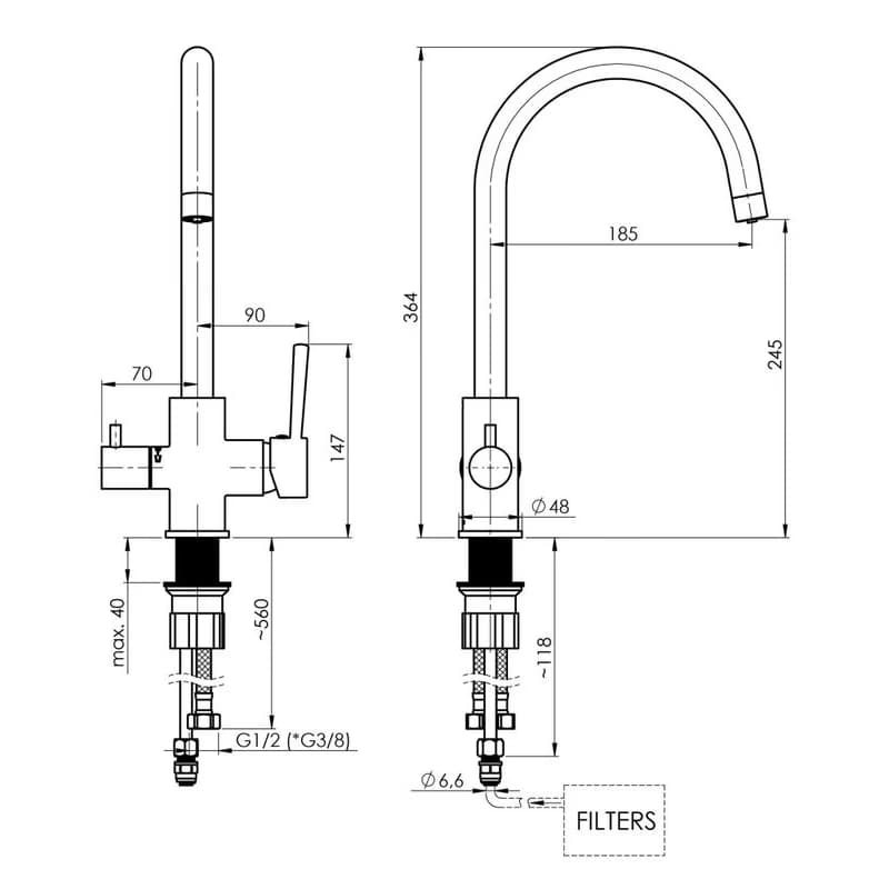 Rubineta Rubineta - Drezová batéria ULTRA-32 OLBAU32 5