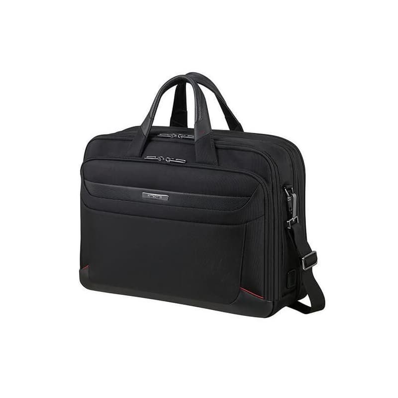 Samsonite PRO-DLX 6 Bailhandle 17.3" EXP Black 1
