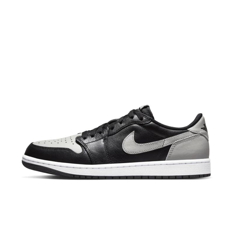 Pánska vychádzková obuv NIKE Air Jordan 1 Low OG Shadow black medium grey white 3