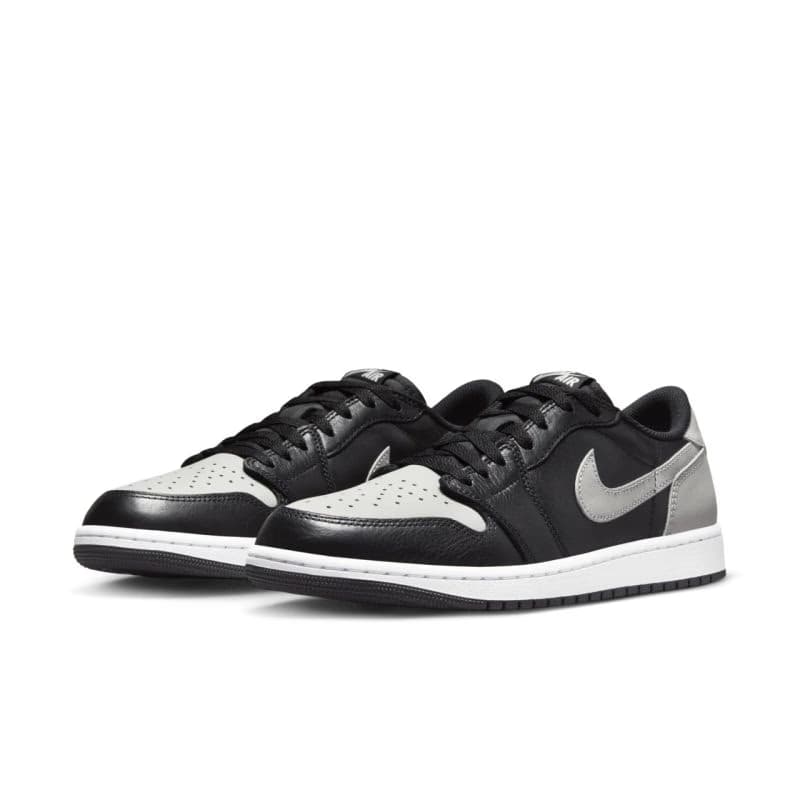 Pánska vychádzková obuv NIKE Air Jordan 1 Low OG Shadow black medium grey white 4