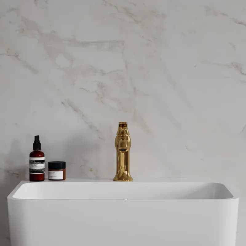 OMNIRES - ART DECO umývadlová batéria, zlatá lesk AD5110GL 5