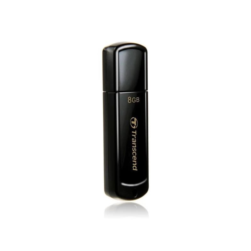 TRANSCEND Flash Disk 8GB JetFlash®350, USB 2.0 (R:13/W:4 MB/s) čierna 2