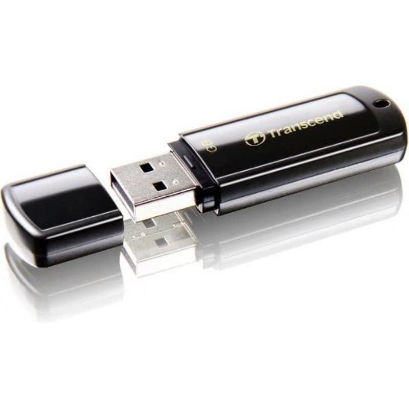 TRANSCEND Flash Disk 8GB JetFlash®350, USB 2.0 (R:13/W:4 MB/s) čierna 4