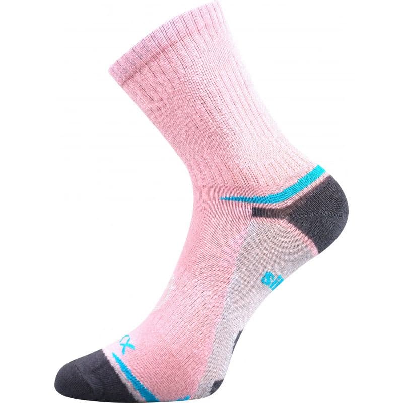 Dievčenské turistické ponožky VOXX 3 PACK-Optifanik 03-Pink Magenta Raspberry 4