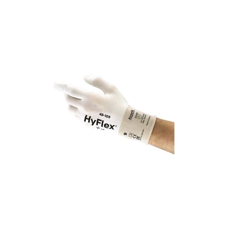 Rukavice ANSELL HYFLEX 48-105, máčané v polyuretáne, veľ. 6