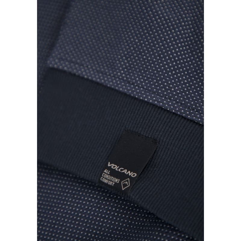 Pánska mikina so zipsom VOLCANO B-MONTERO-NAVY 5