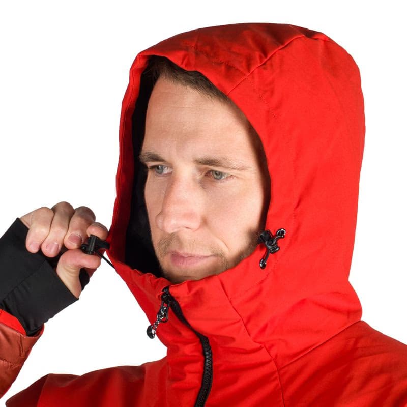 Pánska turistická bunda NORTHFINDER EMERYK-361redblack 6