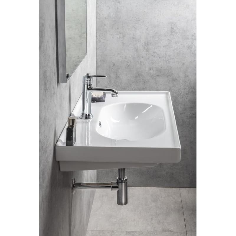SAPHO - BRAND keramické umývadlo 80x45cm, biela TU0422 5
