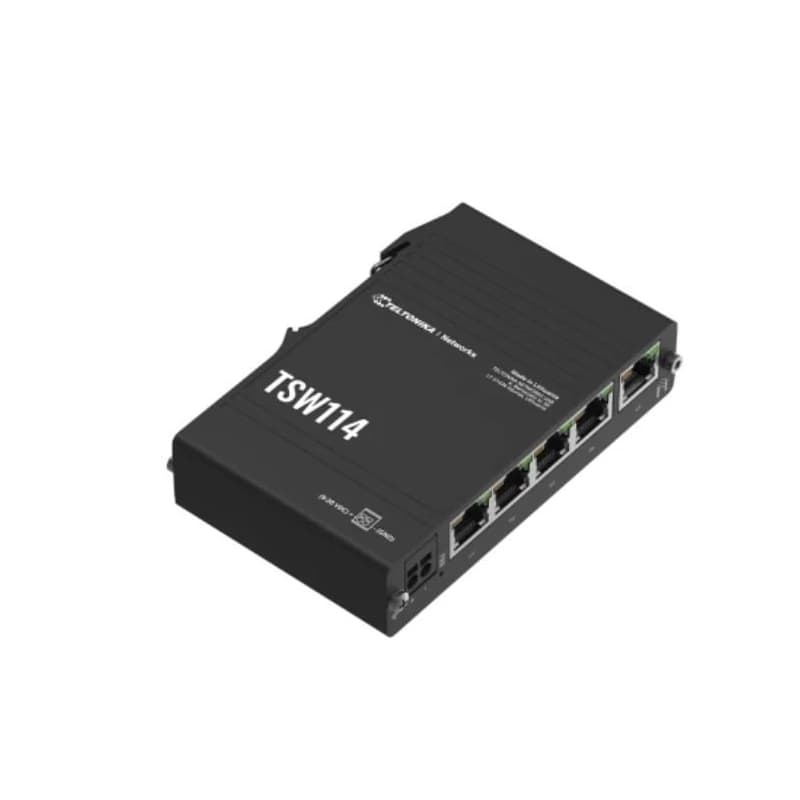 Teltonika GIGABIT DIN RAIL ETHERNET SWITCH - TSW114 6
