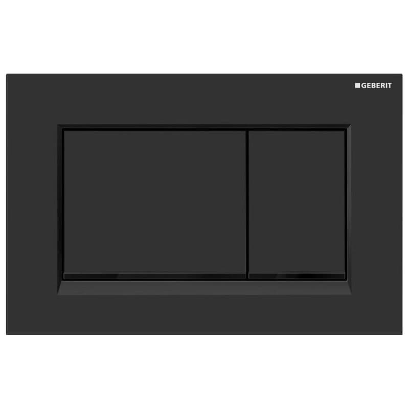 GEBERIT SIGMA30 ovládacie tlačítko Easy to clean, čierny mat 115.883.16.1