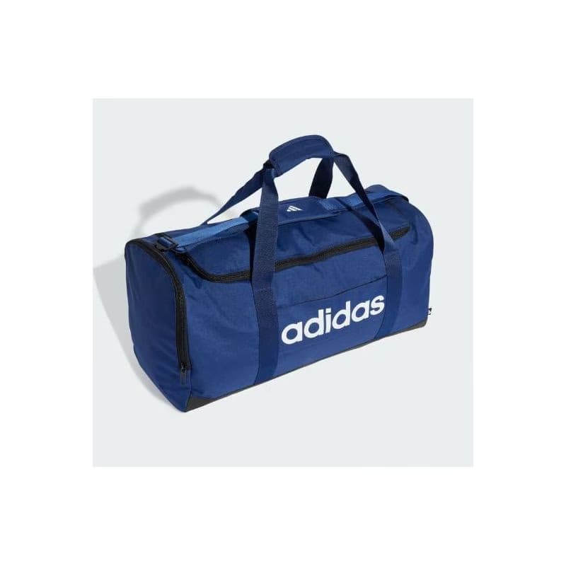 Cestovná taška ADIDAS LINEAR DUFFEL M DKBLUE WHITE 3