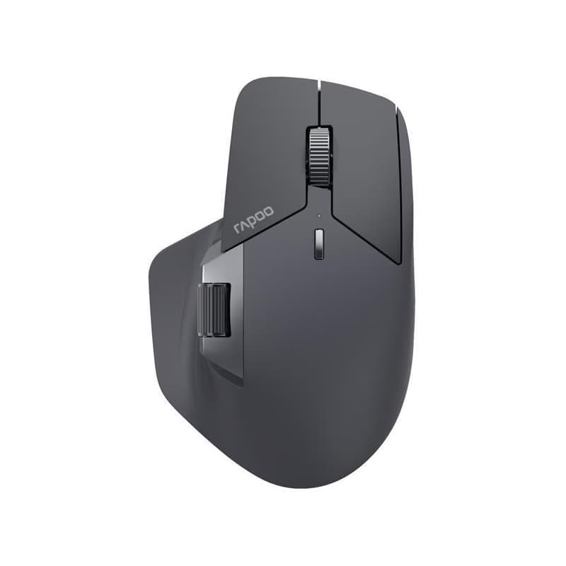 RAPOO myš MT760L Multi-mode, Bezdrôtová, Optická, Šedo-Čierna 2