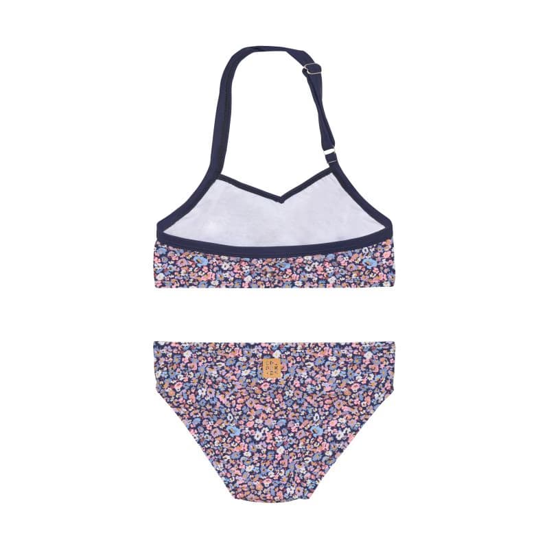 Dievčenské plavky COLOR KIDS Bikini, AOP, salmon rose 2