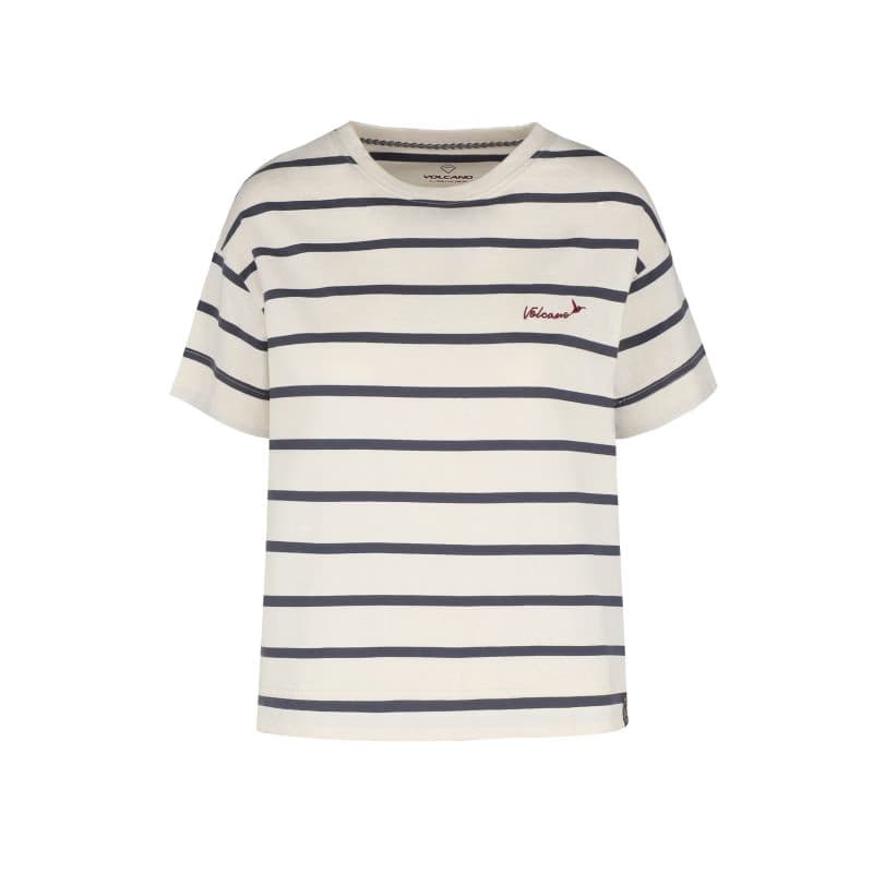 Dámske tričko s krátkym rukávom VOLCANO T-PASSI-GREY 3