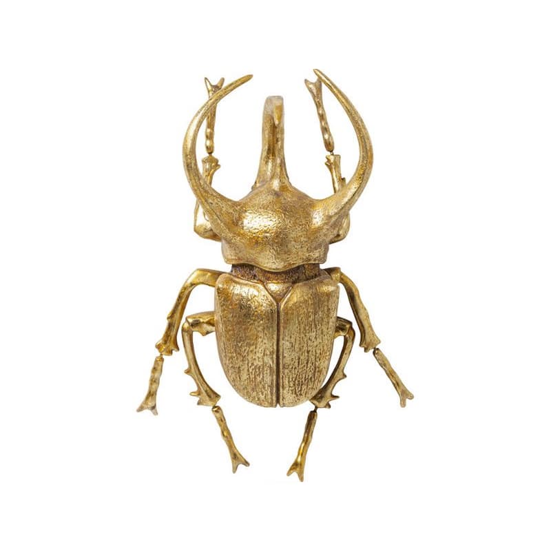 Atlas Beetle dekorácia na stenu zlatá 1