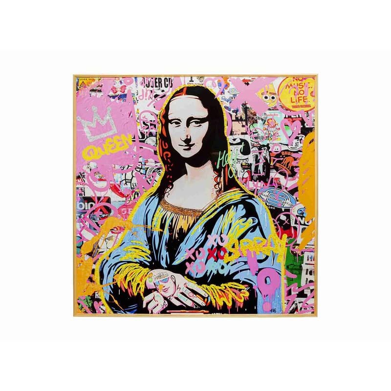 La Viva Woman obraz viacfarebný 100x100 cm