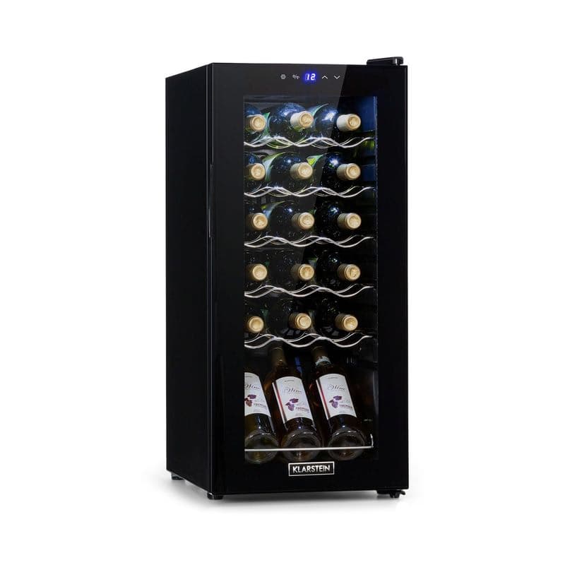 Klarstein Shiraz 18 Uno, vinotéka, 50 l, 18 fliaš, 5-18°C, dotykový ovládací panel 1