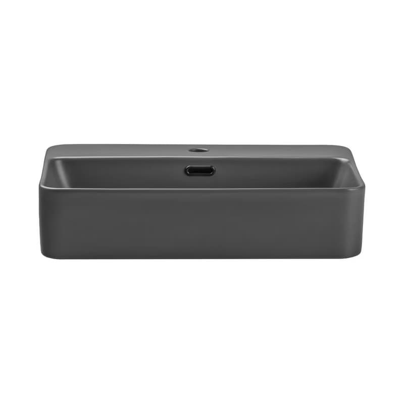 ArtCom Keramické umývadlo TRUST 2 E-6282 | tmavosivý mat 55 cm 2