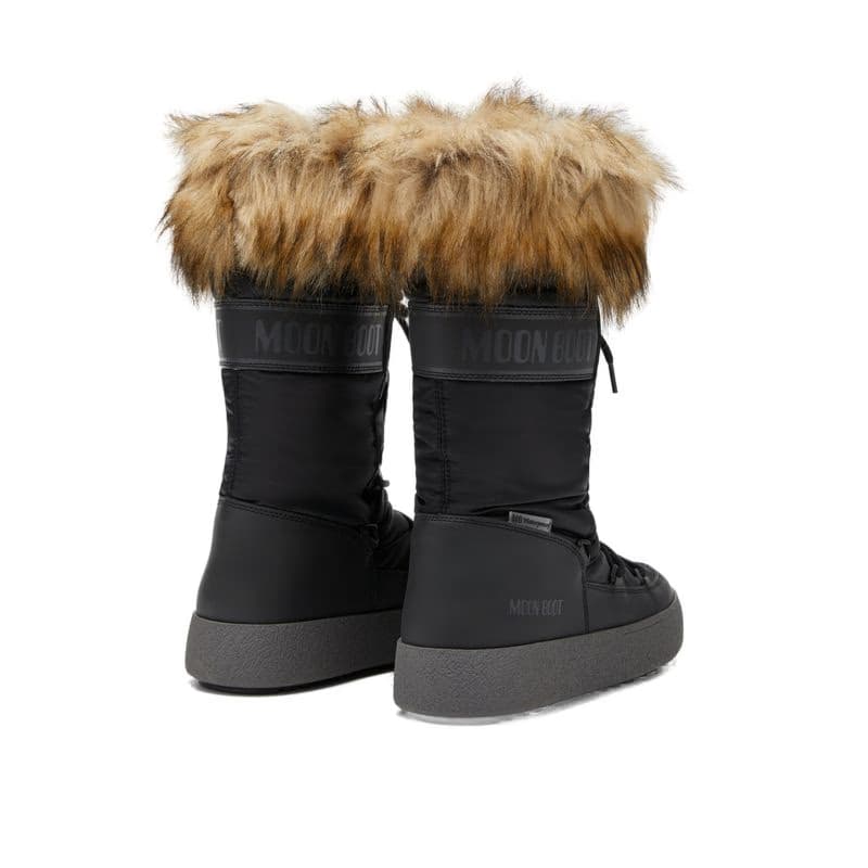 Dámske vysoké zimné topánky MOON BOOT MB LTRACK MONACO WP-N001 BLACK 2