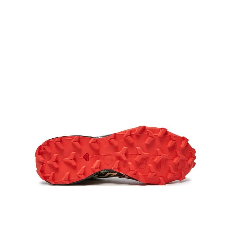 Pánska bežecká trailová obuv SALOMON Speedcross 6 M rum raisin cherry tomato cognac 6