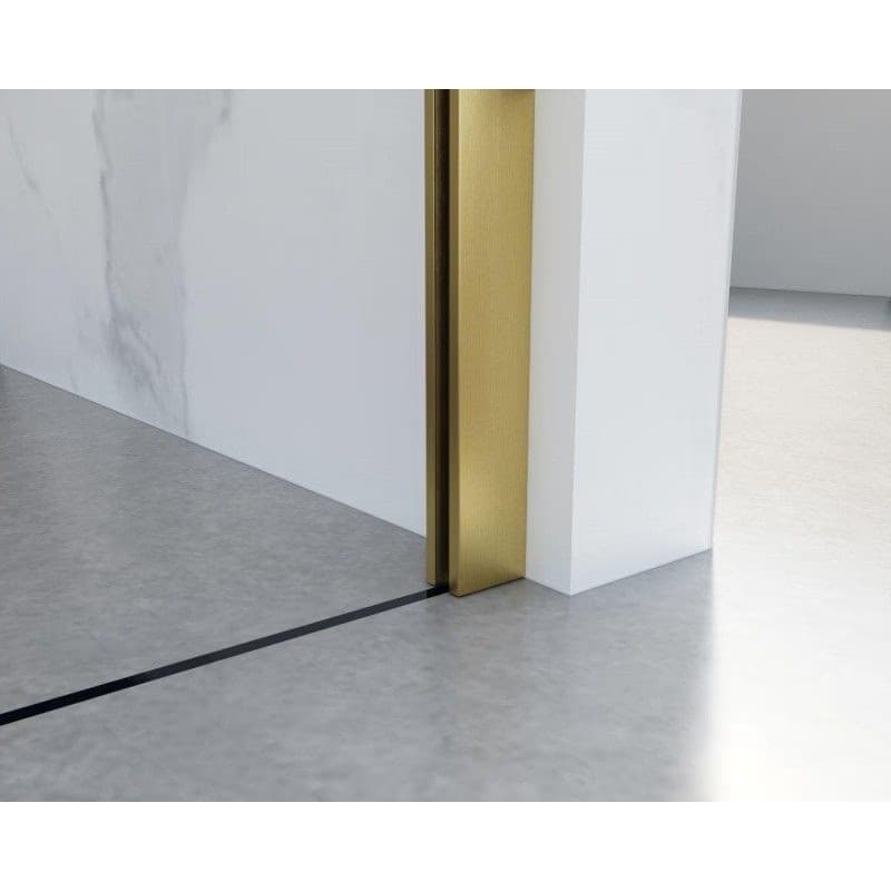 HOPA - Walk-in sprchovací kút LAGOS NEW - Farba rámu - Zlatá, Rozmer A - 80 cm BCLAGO80BGCN 2