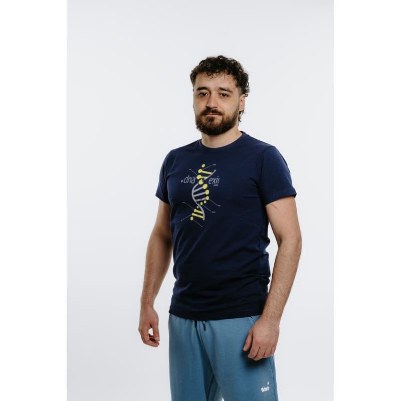 Pánske tričko s krátkym rukávom AUTHORITY T-DNA25 blue 2