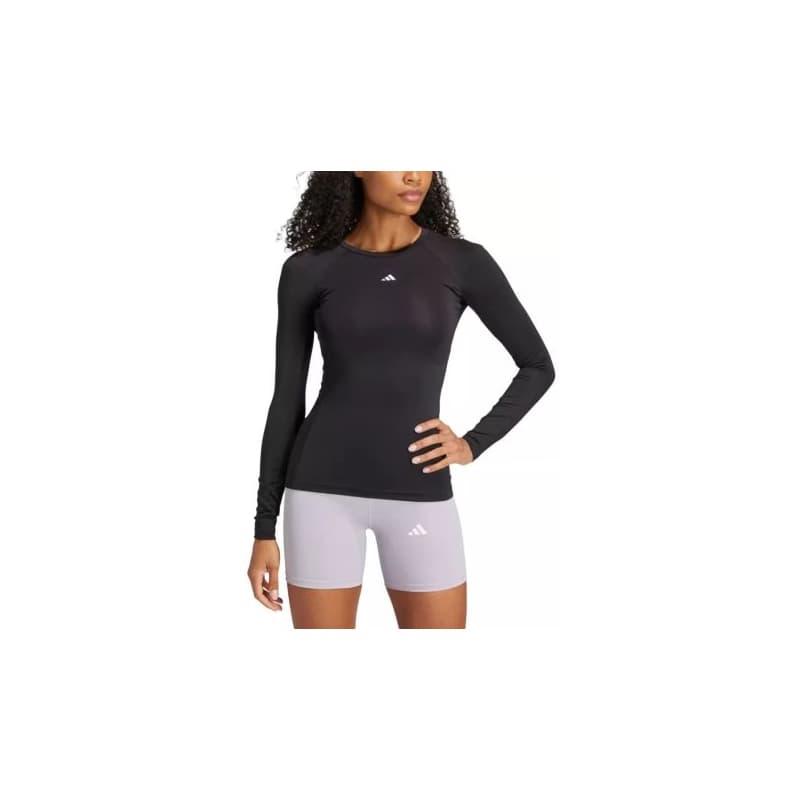 Dámske tréningové tričko s dlhým rukávom ADIDAS TF LS T BLACK