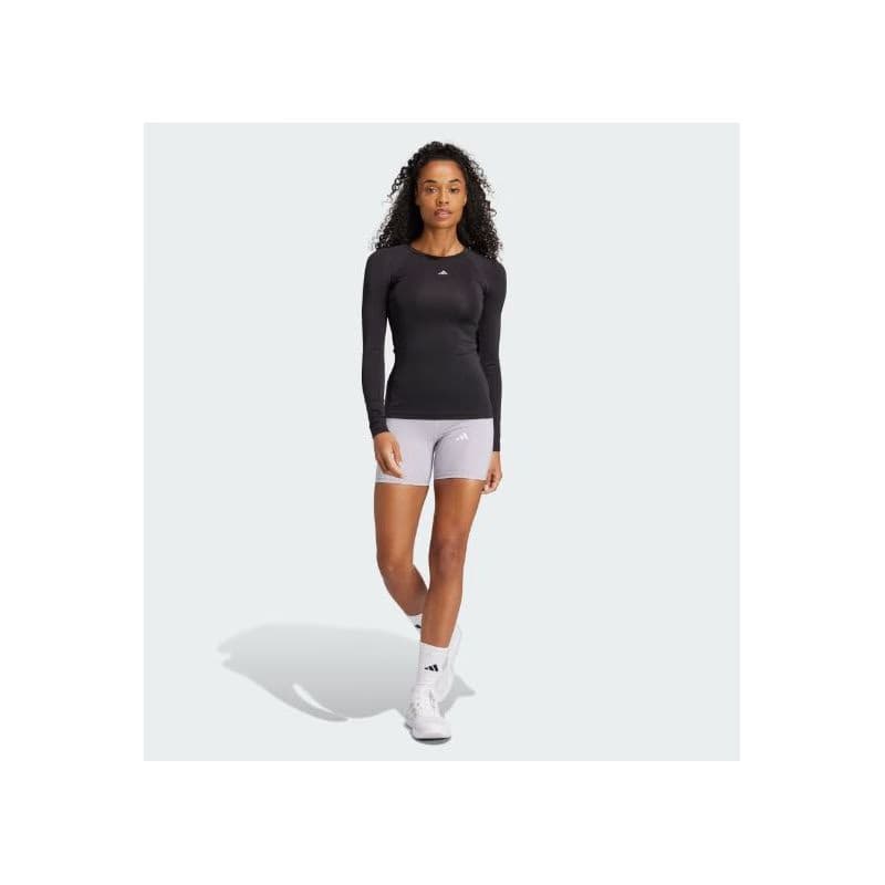 Dámske tréningové tričko s dlhým rukávom ADIDAS TF LS T BLACK 3