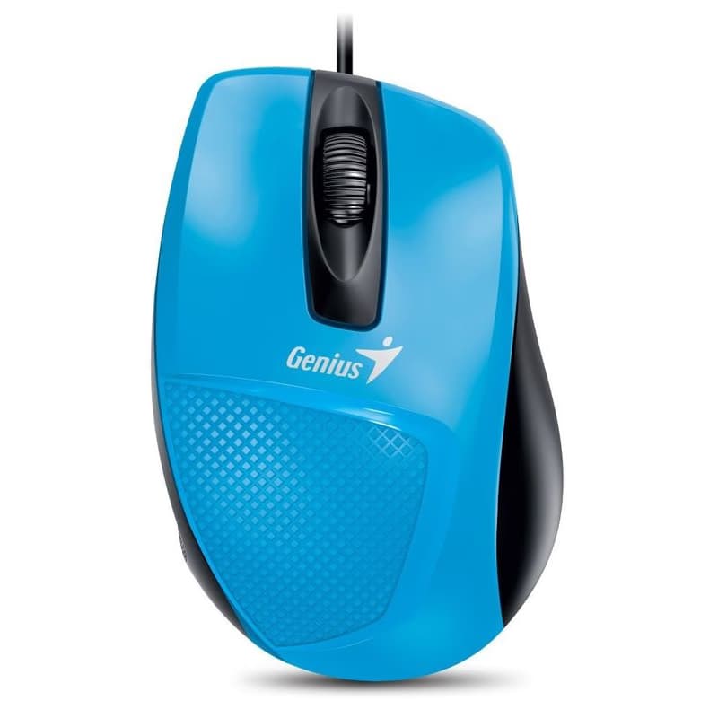 GENIUS myš DX-150X, drôtová, 1000 dpi, USB, modrá 2