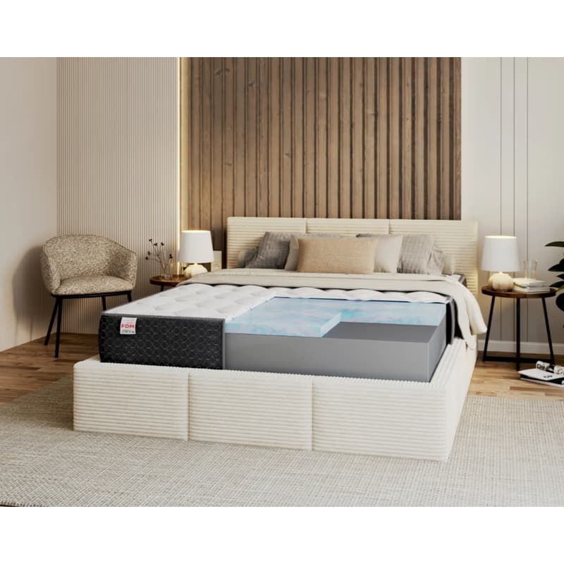 FDM Penový matrac MERIDO Silvercare Border 20 | 100 x 200 cm 4