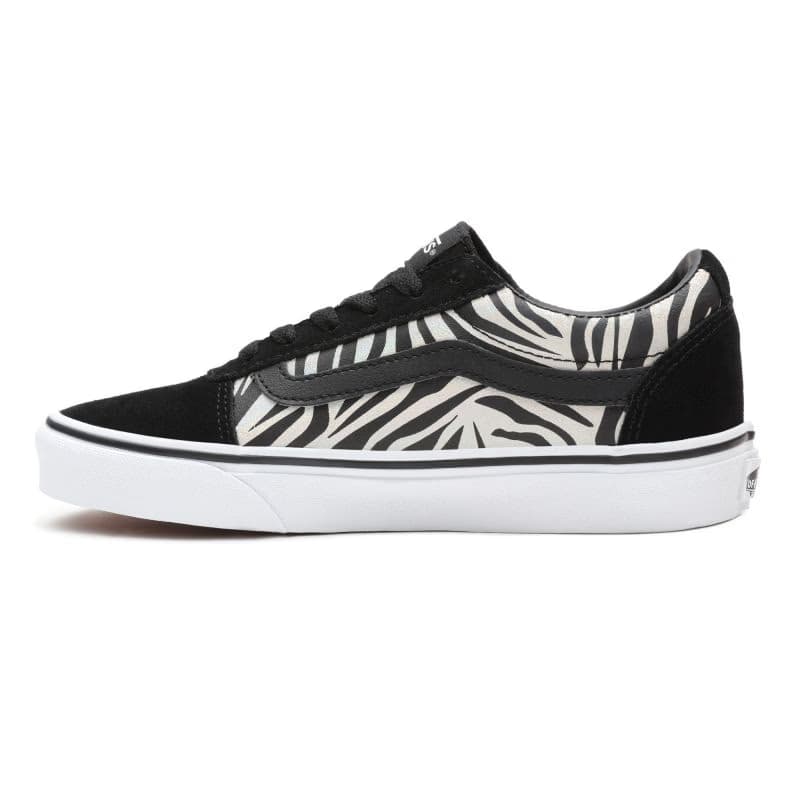 Dámska vychádzková obuv VANS WM Ward MTLC ZBR black white 4