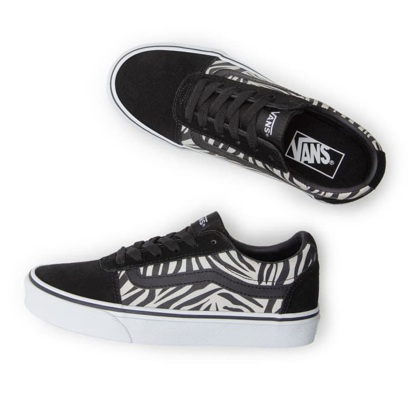 Dámska vychádzková obuv VANS WM Ward MTLC ZBR black white 5