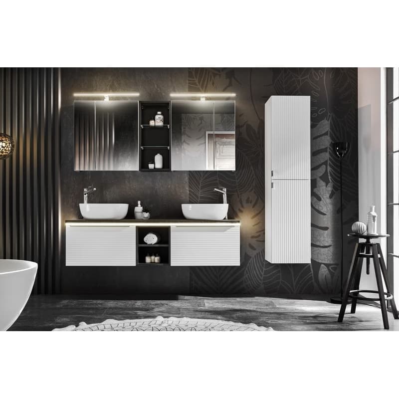 ArtCom Regál do kúpeľne LEONARDO Oak 83-01 3