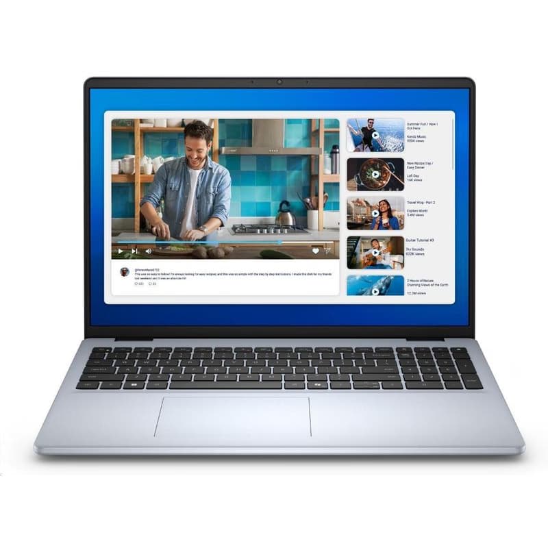DELL NTB 16 DC16250/C5-120U/8GB/512GB SSD/16" FHD+ /Integrated/FgrPr/3