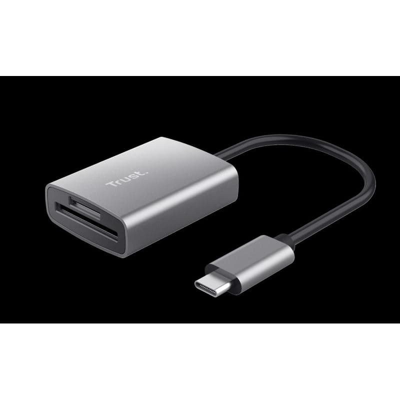TRUST čítačka pamäťových kariet DALYX Fast, externá, USB-C, 8cm 1